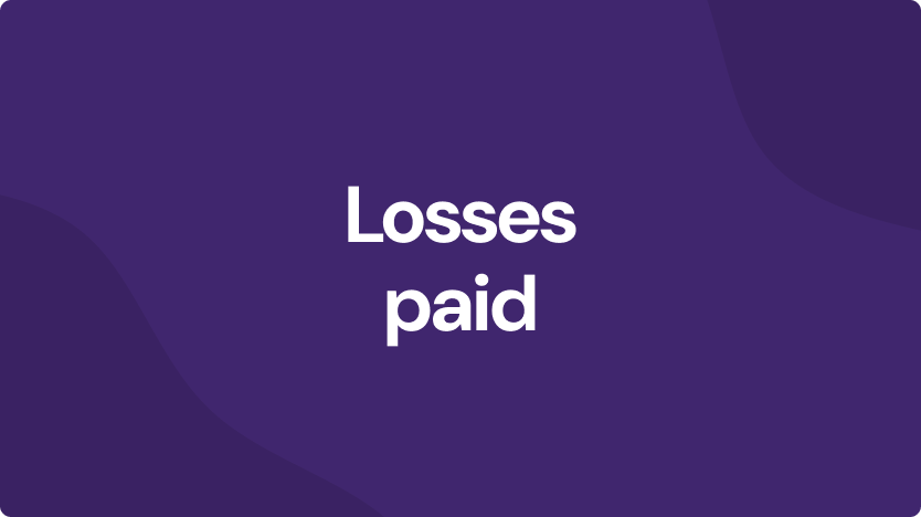 Losses paid