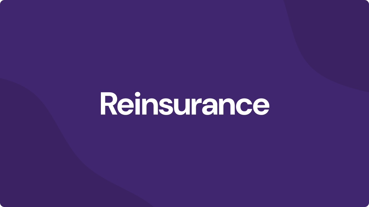 Reinsurance: